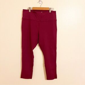 Forever 21 Burgundy Leggings